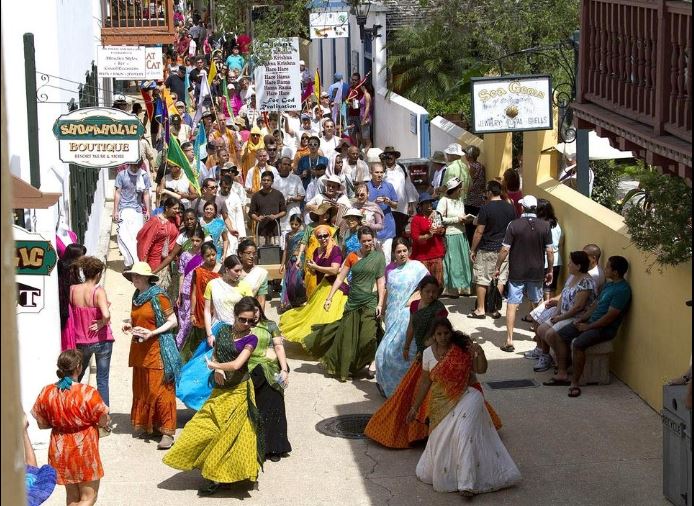 Festival of Chariots brings color, culture to downtown streets Featured on Staugustine.com