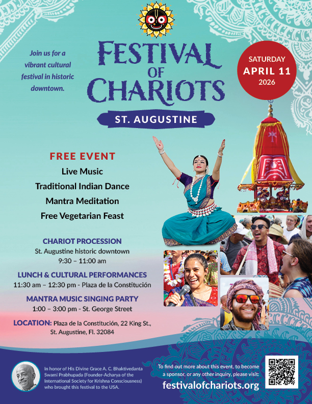 Festiva of Chariots St. Augustine 2026